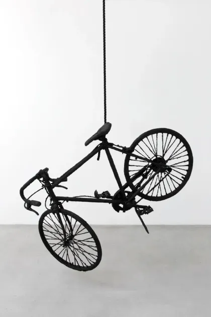 Robin Rhode, Robin Rhode, Untitled / Bicycle, 2016, RR21 | Artworks | Mennour