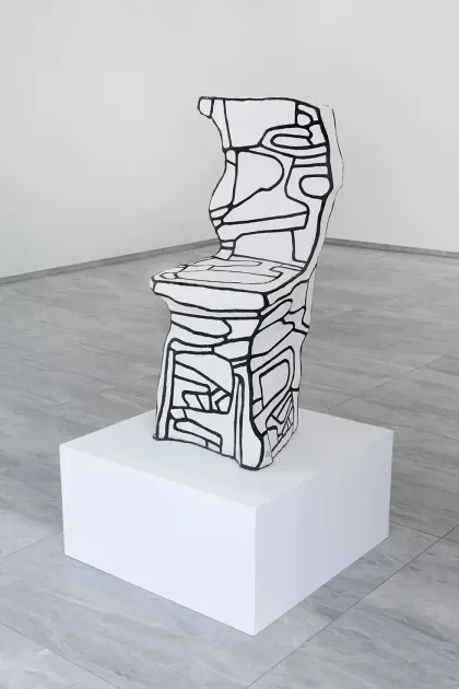 Jean Dubuffet, Jean Dubuffet, Petite chaise I, 1968, JDT2 | Artworks | Mennour
