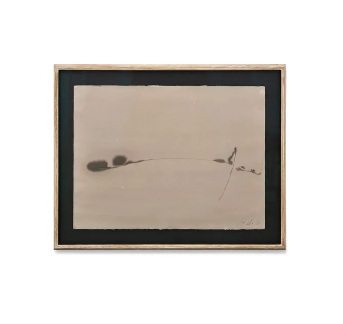 Jean Degottex, Jean Degottex, Composition, 1960, JDX19 | Artworks | Mennour