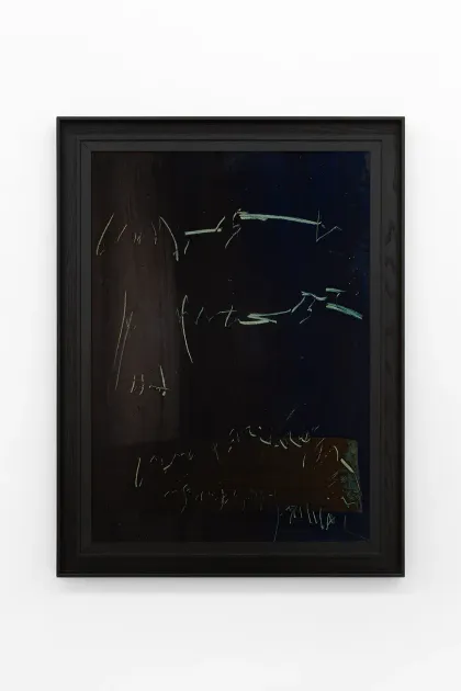 Jean Degottex, Jean Degottex, Ecriture, 1962, JDX56 | Artworks | Mennour