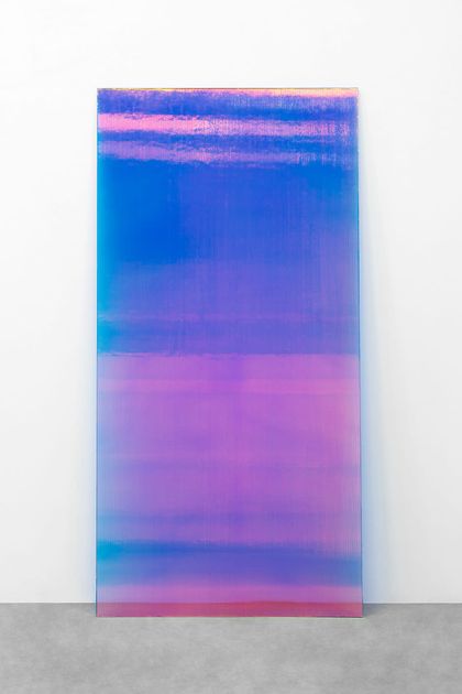 Ann Veronica Janssens, Ann Veronica Janssens, Chill Sapphire, 2023, AV148 | Artworks | Mennour
