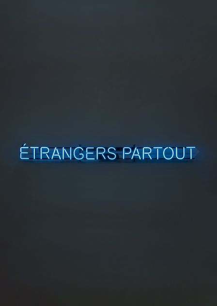 Claire Fontaine, Claire Fontaine, Foreigners Everywhere (French), 2006, CFO165 | Artworks | Mennour