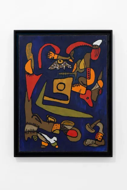 Gaston Chaissac, Gaston Chaissac, composition, 1950, GAC26 | Artworks | Mennour