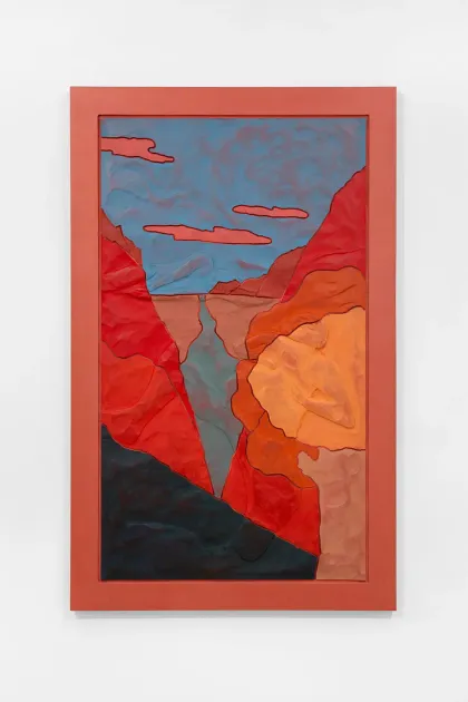 Neïl Beloufa, Neil Beloufa, Double Standard: canyon, 2024, NB122 | Artworks | Mennour