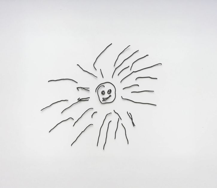 Petrit Halilaj, Petrit Halilaj, Abetare Porcupine Sun, 2024, PH421 | Artworks | Mennour