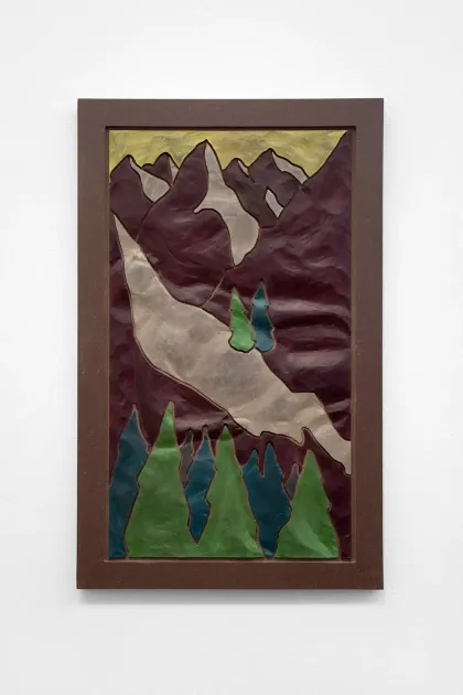 Neïl Beloufa, Neil Beloufa, Double standard: deep inside the mountain forest, 2024, NB127 | Artworks | Mennour