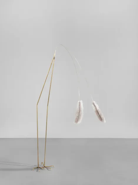 Petrit Halilaj, Petrit Halilaj, Here to remind you (Struthio Camelus), 2025, PH444 | Artworks | Mennour