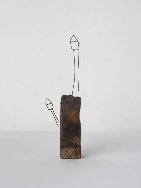 Petrit Halilaj, Petrit Halilaj, Abetare (Two Houses), 2025, PH467 | Artworks | Mennour