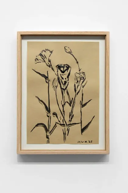Matthew Lutz-Kinoy, Matthew Lutz-Kinoy, Five Carnations, 2025, MLK198 | Artworks | Mennour
