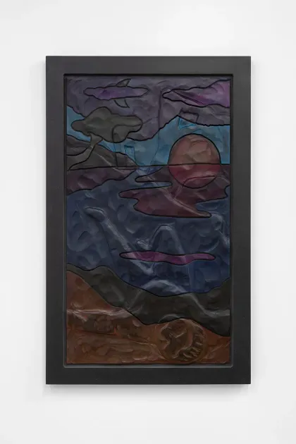 Neïl Beloufa, Neil Beloufa, Double standard: lake at dust, 2025, NB147 | Artworks | Mennour