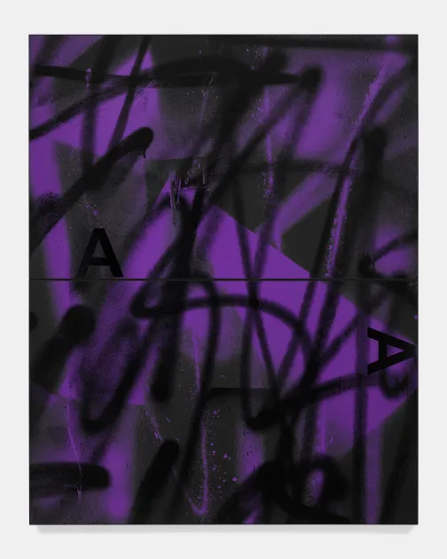 Adam Pendleton, Black Dada (A/A), 2024, ADP7 | Artworks | Mennour by Adam Pendleton