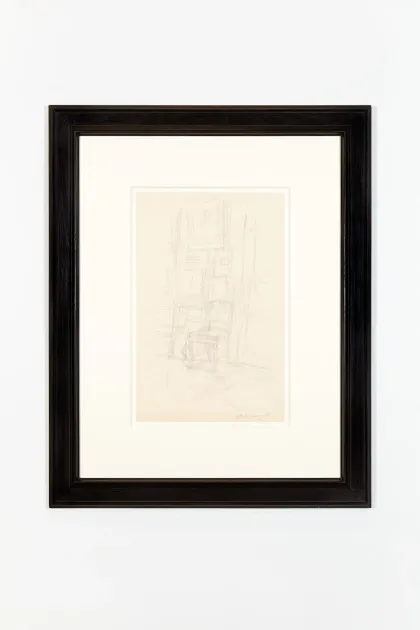 Alberto Giacometti, Alberto Giacometti, Chaise à Stampa, 1963, GI40 | Artworks | Mennour