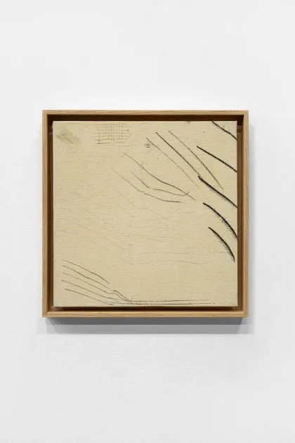 Jean Degottex, Jean Degottex, Deux, 29/04/1978, JDX118 | Artworks | Mennour