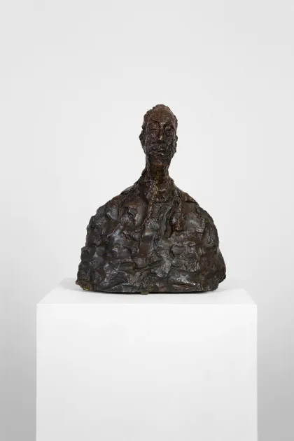 Alberto Giacometti, Alberto Giacometti, Buste de Fraenkel, 1960, GI49 | Artworks | Mennour