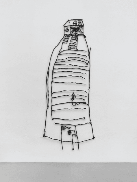 Petrit Halilaj, Abetare (Giacometti’s Sidewalk House) | Artworks | Mennour
