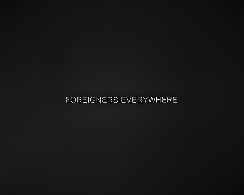 Claire Fontaine, Claire Fontaine, Foreigners Everywhere (English), 2005, CFO163 | Artworks | Mennour
