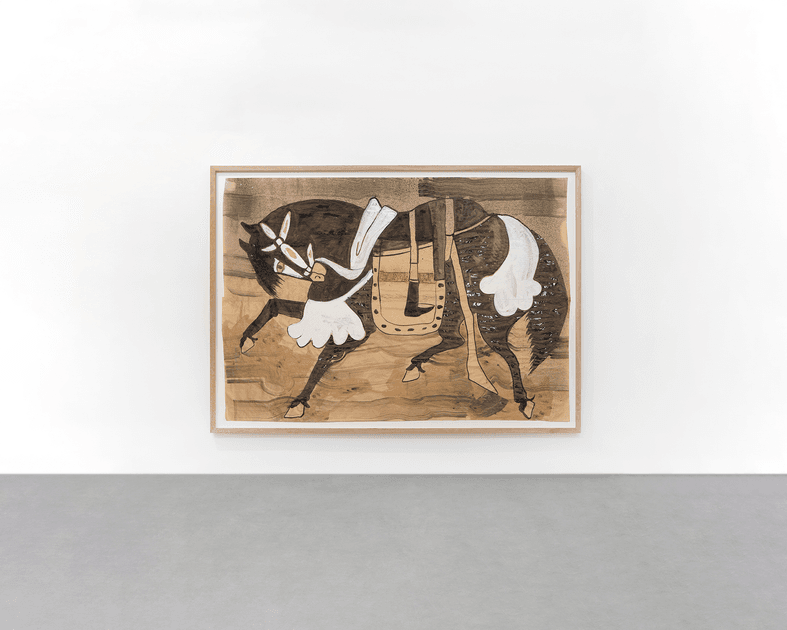Matthew Lutz-Kinoy, Matthew Lutz-Kinoy, Festival Horse, 2022, MLK150 | Artworks | Mennour