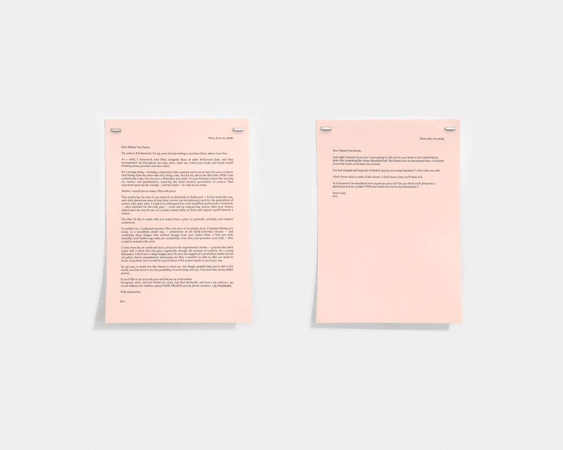Zoé Bernardi, Zoé Bernardi, Lettres à Mamie , 2026, ZB79 | Artworks | Mennour
