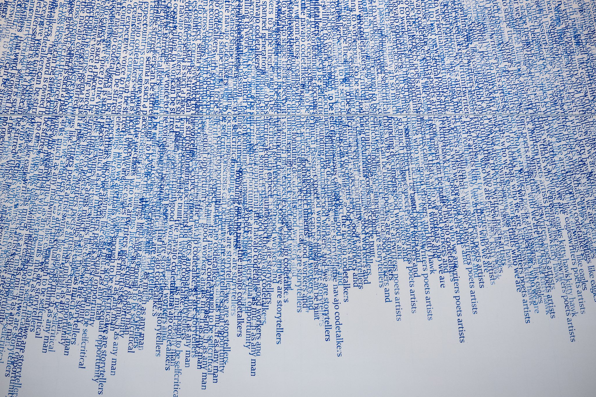 Sky of Hope by Idris Khan in the Sky Room vista at The Obama Presidential Center Museum in Chicago, IL, on Thursday March 26, 2026. (The Obama Foundation) Please credit “The Obama Foundation.” The photographs may not be manipulated in any way, and may not be used in commercial or political materials, advertisements, emails, products, or promotions that in any way suggest approval or endorsement by the Foundation, President Obama, or Mrs. Obama without the Foundation’s prior written consent.