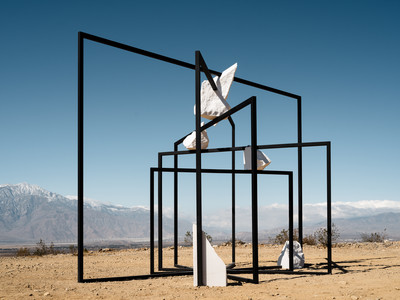 Installation view, Desert X, Coachella Valley - © Mennour