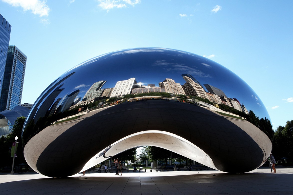 Anish Kapoor, Permanent installation, Cloud Gate, Chicago | Mennour