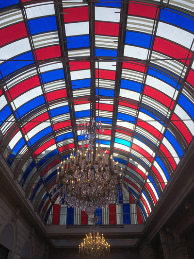 Intervention view, Jardin d&rsquo;hiver, Palais de l&rsquo;&Eacute;lys&eacute;e, Paris - © Mennour