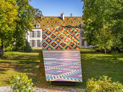 Intervention view, Jardin de la Banque de France, Dijon - © Mennour