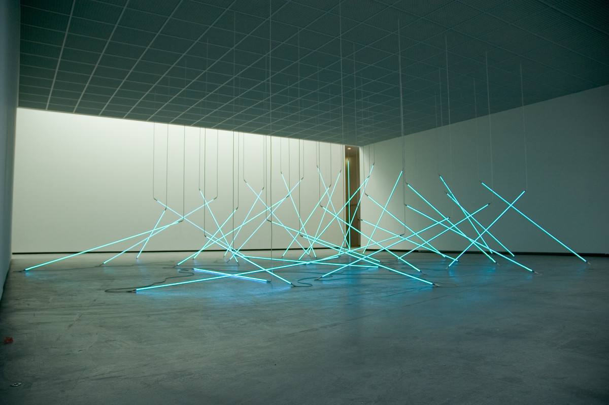 François Morellet, Exhibition view, Musée des Beaux-Arts, Angers | Mennour