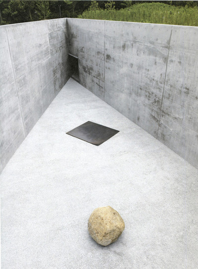 Installation view, Lee Ufan Museum, Naoshima - © Mennour